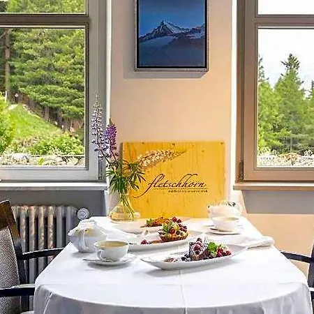 Hotel Waldhotel Fletschhorn Panoramic Retreat Fee Saas-Balen