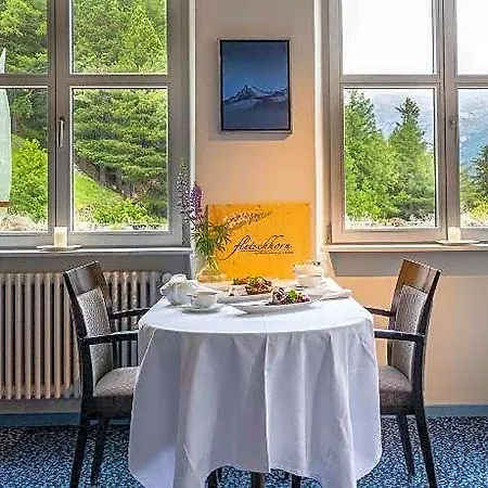 Waldhotel Fletschhorn Panoramic Retreat Fee Hotel Saas-Balen