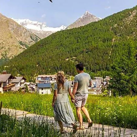 Hotel Waldhotel Fletschhorn Panoramic Retreat Fee Saas-Balen