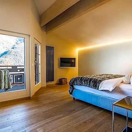 Waldhotel Fletschhorn Private Whole In Saas-fee 360 Alpine Views & Sauna